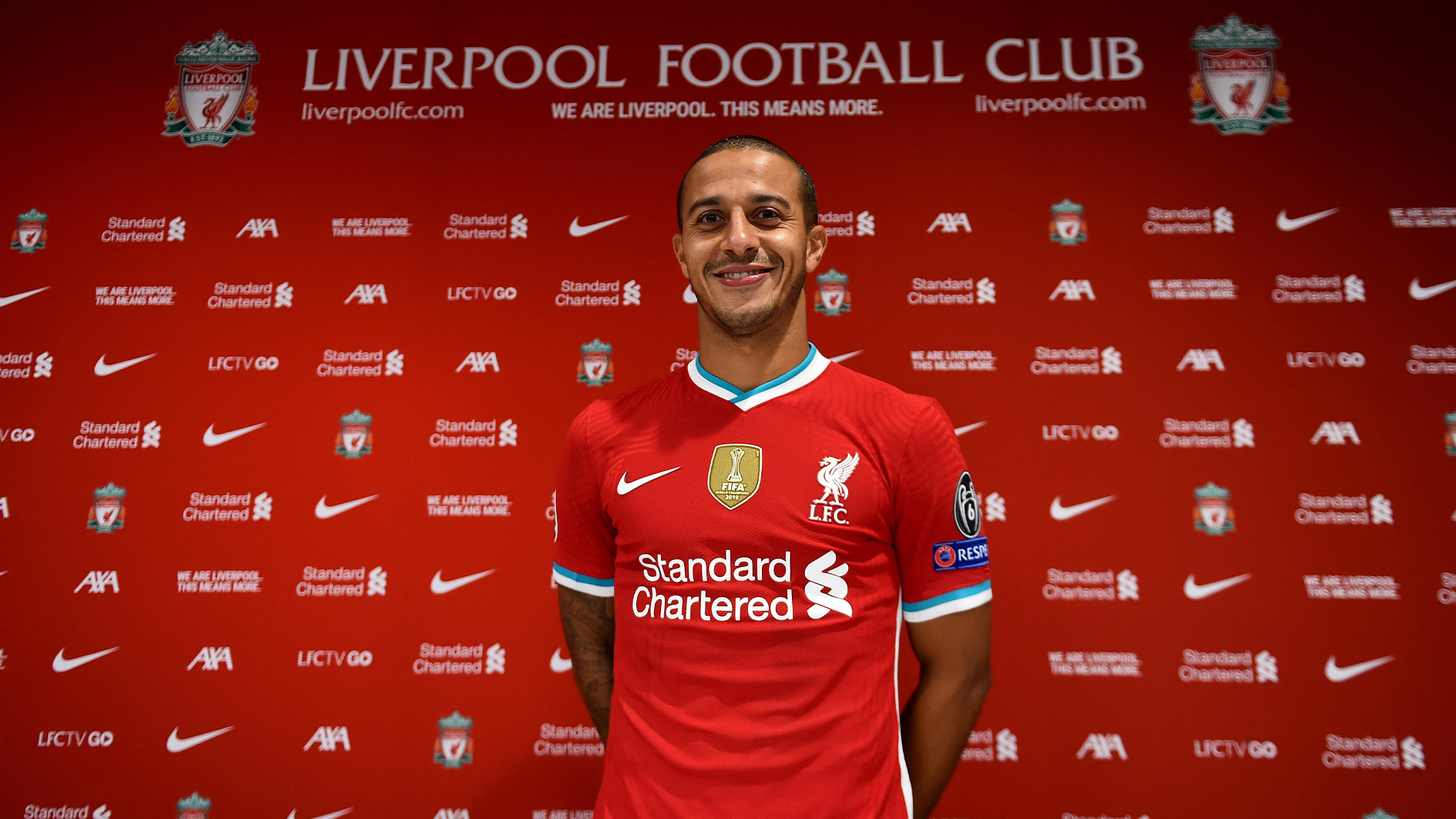 New Liverpool signing Thiago Alcantara