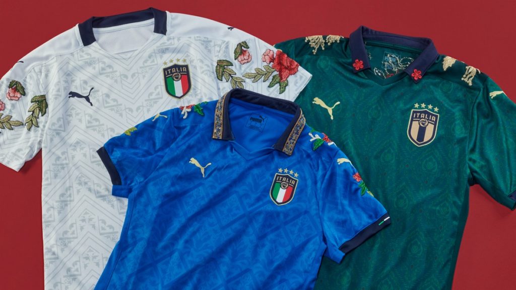 PUMA unveils customised Italy jerseys