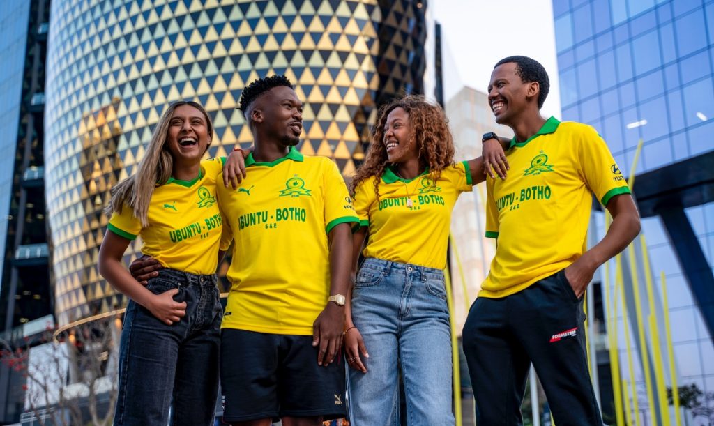 PUMA celebrates 50 years of Sundowns with new jersey and redesigned logo